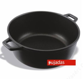 Cazuela alta de aluminio fundido 16 cm