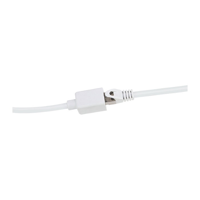 LogiLink Cable de extensión de parche premium Cat.6A, 5 m, blanco
