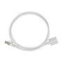 LogiLink Cable de extensión de parche premium Cat.6A, 5 m, blanco