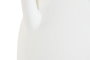 DKD Home Decor Ánfora de Fibra de Vidrio con Asas Blanco Rugoso