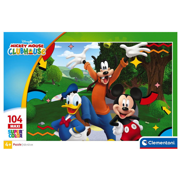 CLEMENTONI Puzzle maxi Mickey Disney 104pzs CLEMENTONI Puzzle maxi Mickey Disney 104pzs