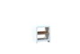 DKD Home Decor Mesita de Noche de Madera Reciclada 50x40,5x55,5