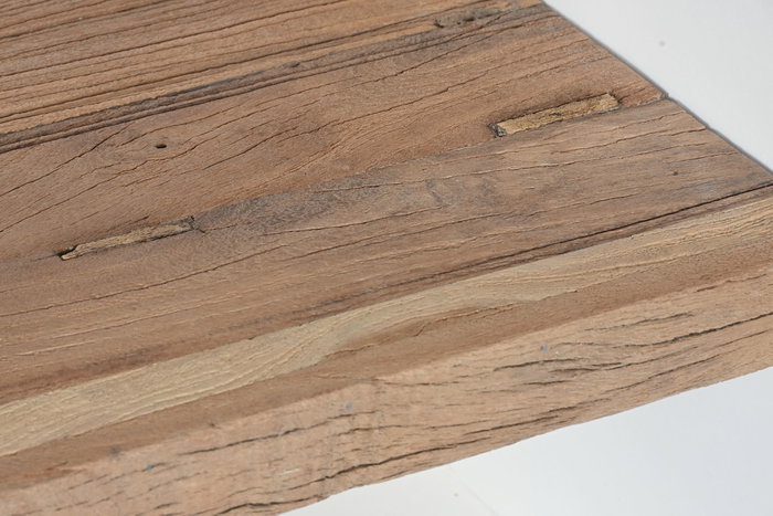 DKD Home Decor Mesita de Noche de Madera Reciclada 50x40,5x55,5