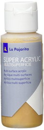 Pintura Acrilica La Pajarita 60 Ml (Bote) Gamuza A-52 (Set de 6)