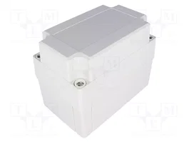 FIBOX MNX PC100/100HG Carcasa Universal de Policarbonato Gris