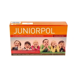 PLANTAPOL Juniorpol Omega 3 20 ampollas