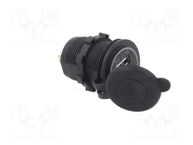 4CARMEDIA Alimentador USB con 2 puertos USB A para coche