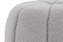 DKD Home Decor Reposapiés de Poliéster Borreguito Gris