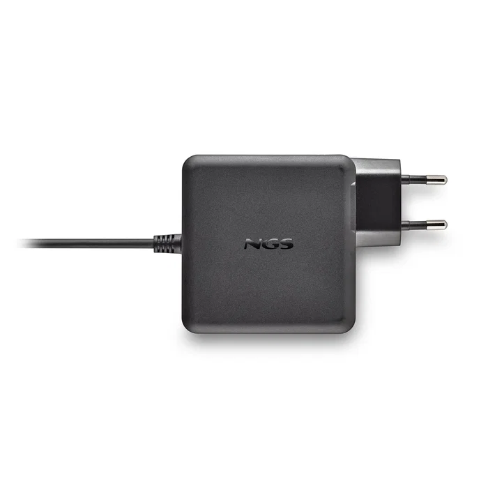 NGS Cargador GaN 65W USB-C Negro GAN65W-C