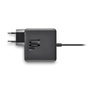 NGS Cargador GaN 65W USB-C Negro GAN65W-C