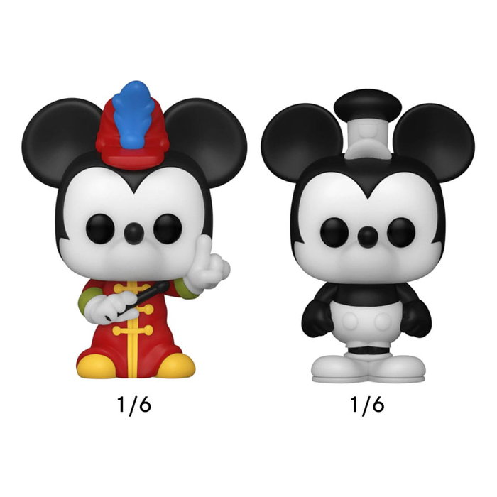 FUNKO Pack de 4 Figuras Bitty POP! Disney Mickey