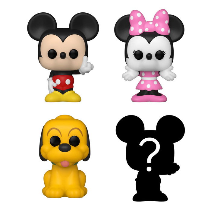 FUNKO Pack de 4 Figuras Bitty POP! Disney Mickey