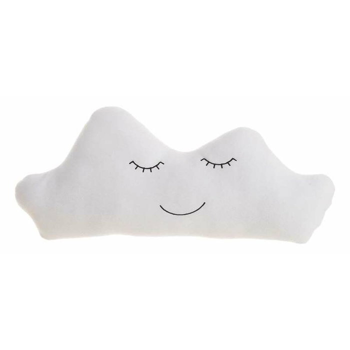 Creaciones Llopis Cojín/Parachoques Cuna Nube Blanca 50 x 24 cm