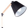 Lámpara de Suelo Recta Wilfred con Bombilla E27, Estilo Nórdico, SKD-F004-B