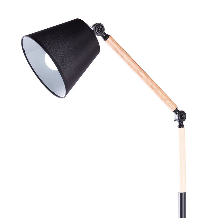 Lámpara de Suelo Recta Wilfred con Bombilla E27, Estilo Nórdico, SKD-F004-B Lámpara de Suelo Recta Wilfred con Bombilla E27, Estilo Nórdico, SKD-F004-B