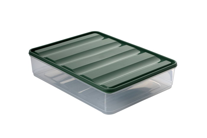 Hermia Cajas de Almacenaje YBLLA20LI Verde Set de 20 Unidades Plástico Duradero para Organización del Hogar y Oficina