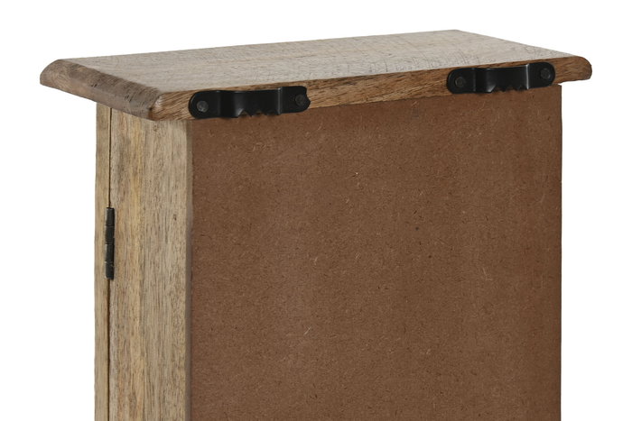 DKD Home Decor Hamsa 24 Guardallaves Natural 7.5 x 28 x 18 cm