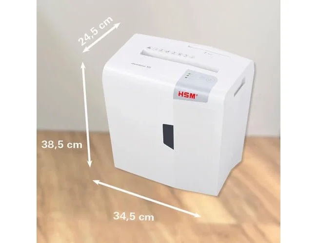HSM Shredstar X5 Destructora de documentos de partículas 4,5 x 30 mm