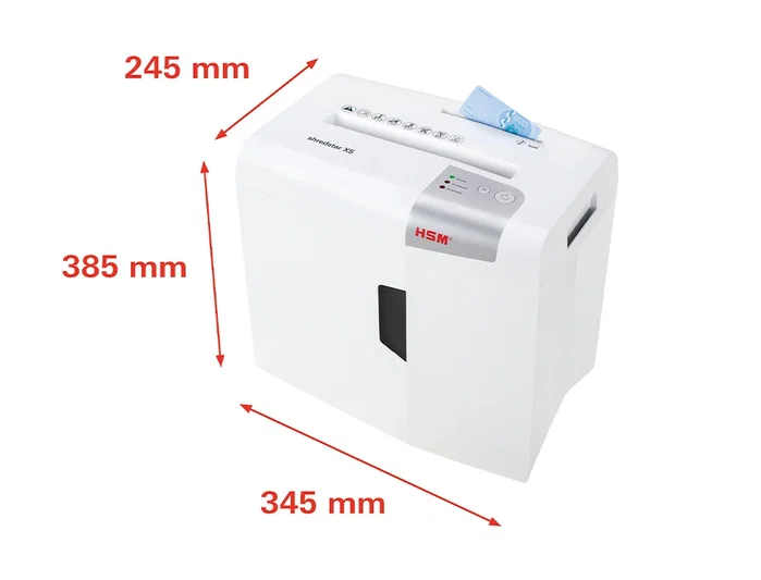 HSM Shredstar X5 Destructora de documentos en partículas P-4