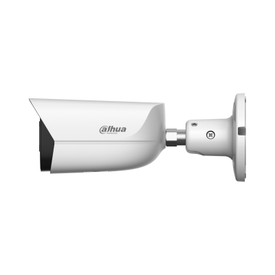 Dahua (DH-IPC-HFW3449EP-AS-IL-0280B) Cámara IP Bullet Serie 3, 4MP, IR 50M, IP67, MicroSD 512GB, 12V/PoE, Fija 2.8mm