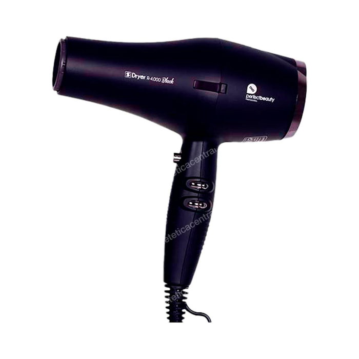 Perfect Beauty Secador Profesional R-4.000 Black con Iones Negativos