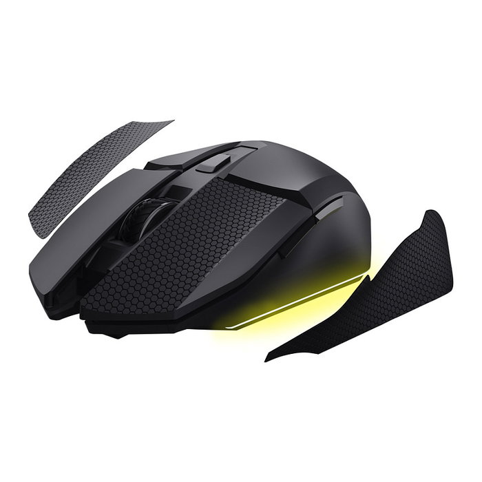 Trust GXT 122 Felox+ Ratón Gaming Inalámbrico 12.000 DPI Negro