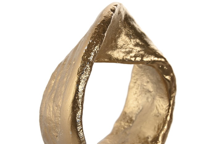DKD Home Decor Decoración de Aluminio y Mármol Círculo Dorado DKD Home Decor Decoración de Aluminio y Mármol Círculo Dorado