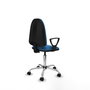 PIQUERAS Y CRESPO Silla de oficina Aýna Azul claro con Brazos Fijos