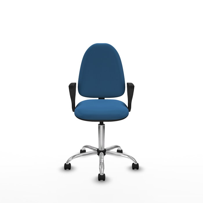 PIQUERAS Y CRESPO Silla de oficina Aýna Azul claro con Brazos Fijos PIQUERAS Y CRESPO Silla de oficina Aýna Azul claro con Brazos Fijos