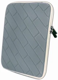 Approx APPIPC07G Funda para Tablet de 7 Pulgadas (17.8 cm) para iPad 2 / New, Nylon Gris con Cremallera, Ligera y Protectora contra Golpes y Arañazos