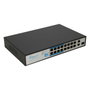 Extralink VIRTUS V3 PoE Switch 16x 100Mb/s PoE/PoE+, 2x Gigabit RJ45 + 1x SFP, 150W