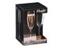 Vivalto Copa para Cava de Vidrio, 200 ml, Transparente, Dimensiones: 7.5x22.5x7.5 cm (Set de 24)