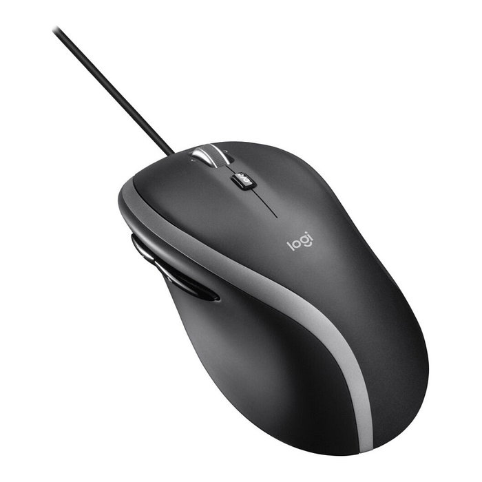 Logitech M500S Ratón con cable negro