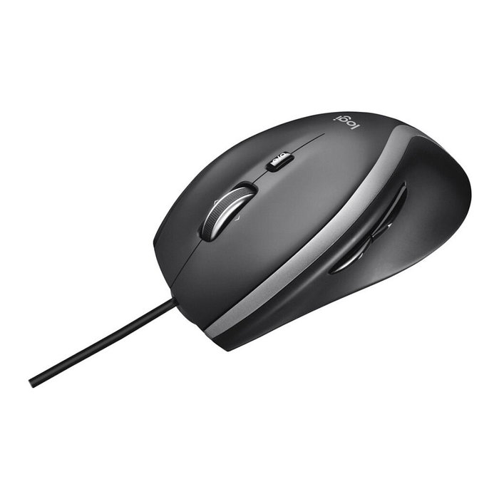 Logitech M500S Ratón con cable negro