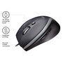 Logitech M500S Ratón con cable negro