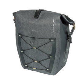 Basil Navigator Storm L Bolsa Alforja Impermeable 25-31L Reflectante