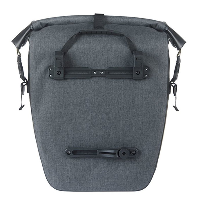 Basil Navigator Storm L Bolsa Alforja Impermeable 25-31L Reflectante