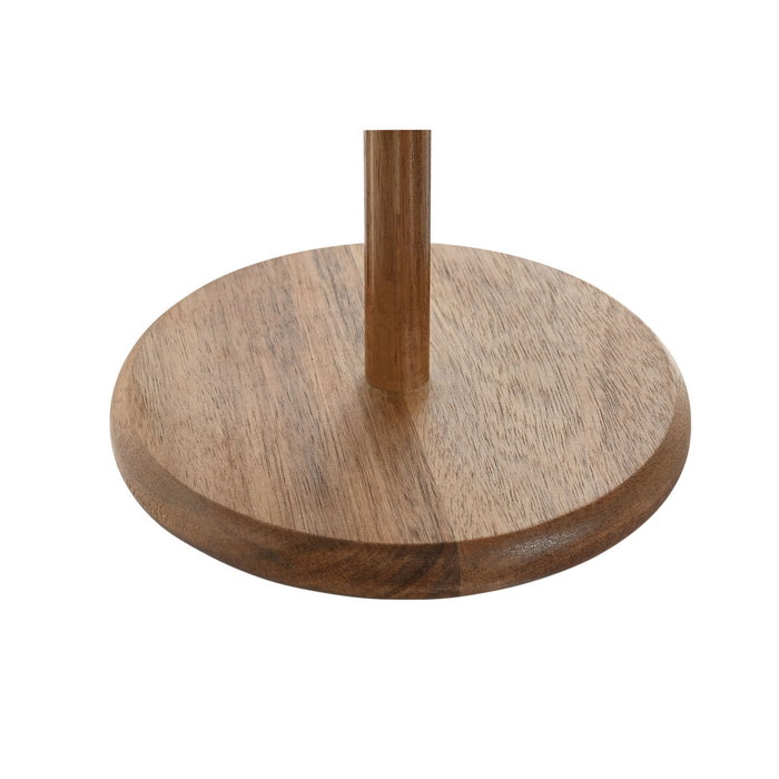 DKD Home Decor Portarrollos de Acacia Natural 16,8x16,8x35,6 cm