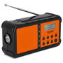 TechniSat Techniradio Solar 2 Radio portátil DAB+ FM Negro/Naranja