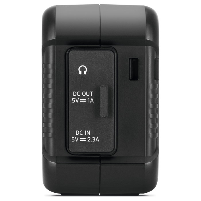 TechniSat Techniradio Solar 2 Radio portátil DAB+ FM Negro/Naranja