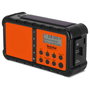 TechniSat Techniradio Solar 2 Radio portátil DAB+ FM Negro/Naranja