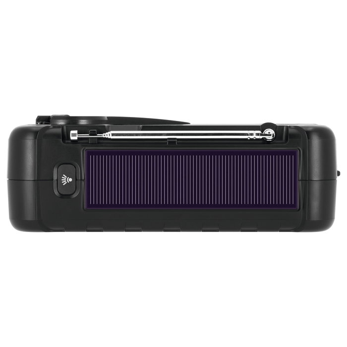 TechniSat Techniradio Solar 2 Radio portátil DAB+ FM Negro/Naranja