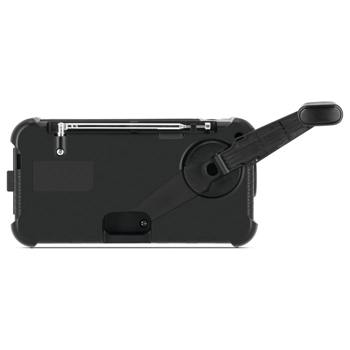 TechniSat Techniradio Solar 2 Radio portátil DAB+ FM Negro/Naranja
