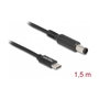 DeLOCK Cable de carga USB Type-C™ a Dell 7,4 x 5,0 mm, 1,5 m