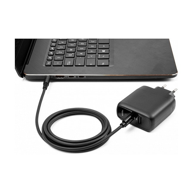 DeLOCK Cable de carga USB Type-C™ a Dell 7,4 x 5,0 mm, 1,5 m DeLOCK Cable de carga USB Type-C™ a Dell 7,4 x 5,0 mm, 1,5 m
