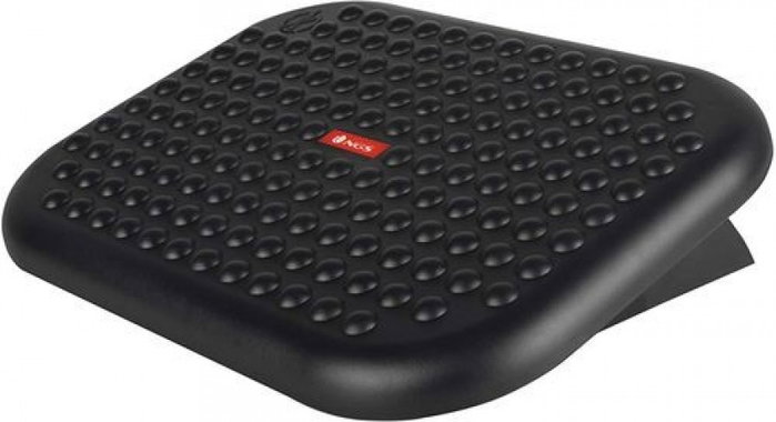 NGS Footnest Reposapiés Ergonómico Ajustable Negro