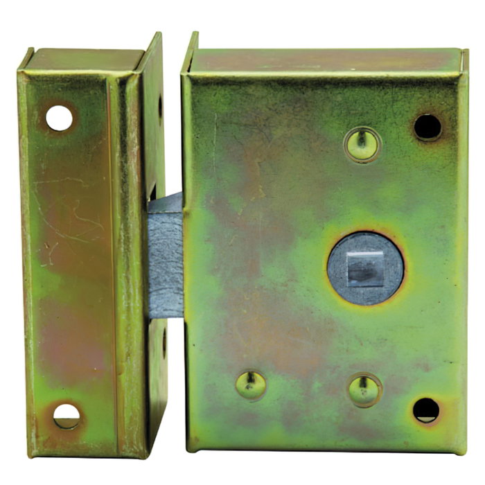 YALE Picaporte 812-bc/50 de sobreponer bicromatado