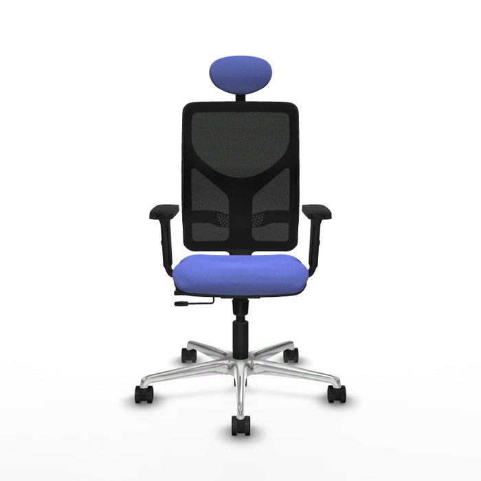 PIQUERAS Y CRESPO Silla de oficina Motilla con mecanismo Sincro/Traslack, Azul claro y Negro PIQUERAS Y CRESPO Silla de oficina Motilla con mecanismo Sincro/Traslack, Azul claro y Negro
