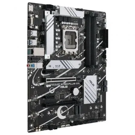 Asus Placa Base Prime B760-PLUS D4 Socket 1700 DDR4 PCIe 5.0 ATX