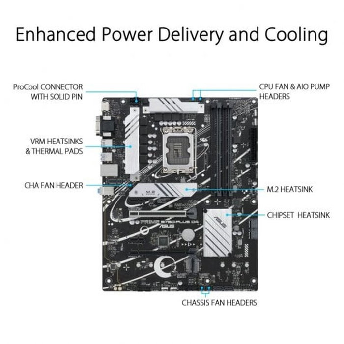 Asus Prime B760-PLUS D4 DDR4 ATX LGA 1700